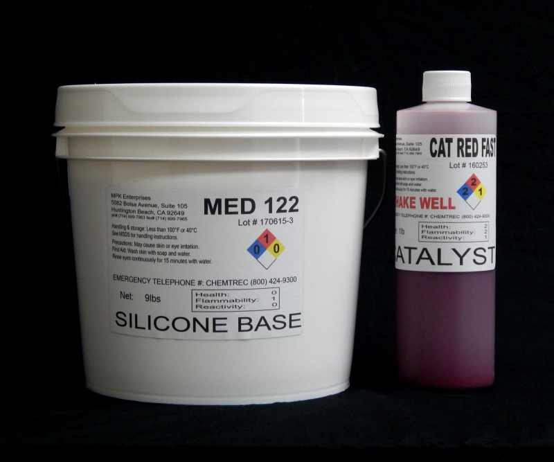 10 lb Kit : Medium 122 - (22 shore A durometer) - Fast Curing Mold Making  Silicone - Hobby Silicone
