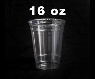 Plastic Clear Mixing Cups 16 OZ. QTY: 50 - Hobby Silicone