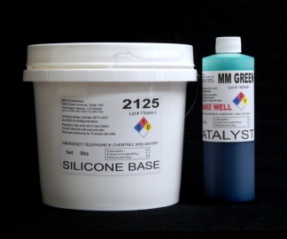 10 lb Kit :  #2125 Base w/ MM Green Catalyst - (25 shore A durometer)
