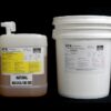 Two labeled chemical containers, one jug and one bucket, on a black background with the 5 Gallon Kit MPK 400-91A-100sec NATURAL.