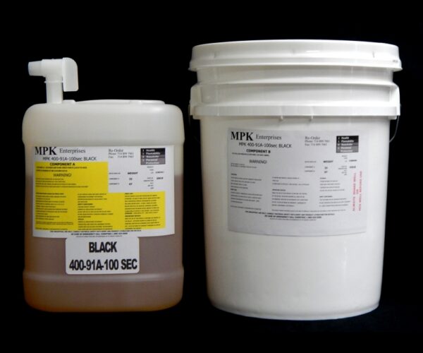 5 Gal Pail Kit MPK 400-91A-100sec BLACK