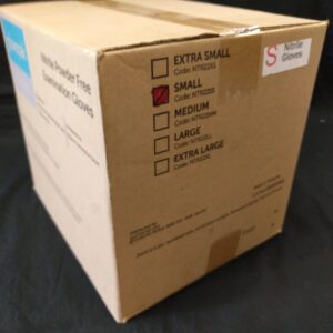 SMALL - Vinyl NITRILE Gloves 10 box CASE (100 gloves/box)