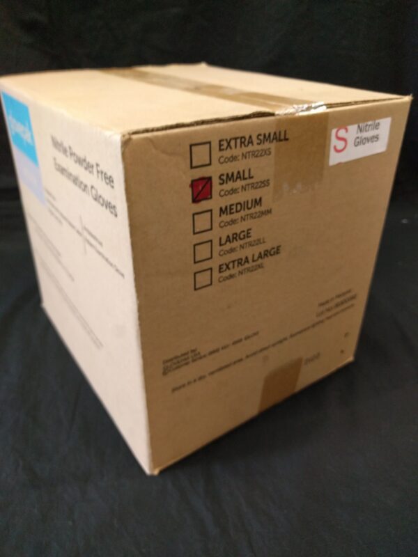 SMALL - Vinyl NITRILE Gloves 10 box CASE (100 gloves/box)